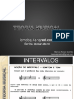 Aula 03 - Teoria Musical - Intervalo e Escalas