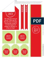 Christmas Eve Printables - Santas Key by Sweet Scarlet Designs