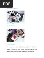 Download Nike Dunks ShoesDunk SbDunk HighDunk Low Shoes by airjordan SN19340845 doc pdf