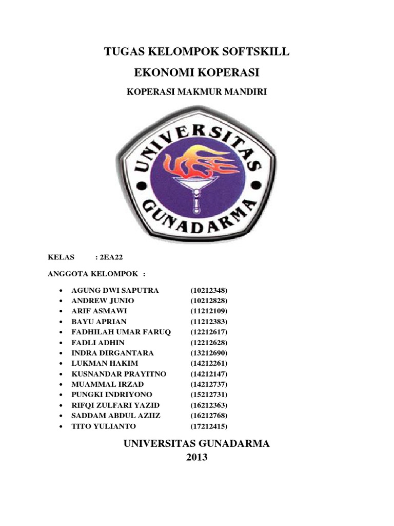 Koperasi Simpan Pinjam Makmur Mandiri