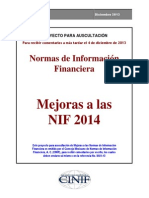 Mejoras A Las NIF 2014