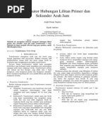 Download Makalah Transformator Hubungan Lilitan Primer Dan Sekunder Arah Jam by Arighi Denny Saputra SN193423469 doc pdf