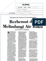 2008 August Bandung Pikiran Rakyat Berhemat Dan Melindungi Air Baku