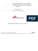 Three-Stage Semi-Parametric Estimation of T-Copulas: Asymptotics, Finite-Samples Properties and Computational Aspects