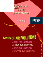 Air Poluution STD 2 To 3 STD Evs