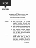 Download PENGANGKATAN DALAM JABATAN FUNGSIONAL UMUM BAGI PEGAWAI NEGERI SIPIL DI LINGKUNGAN KEMENTERIAN PERHUBUNGAN by doremi fasola SN193446354 doc pdf