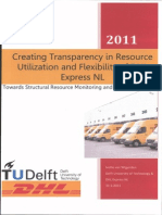 1219618 Creating Transparency in Resource Utilization and Flexibility of DHL Express NL