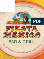 Fiestamexico Print Menu