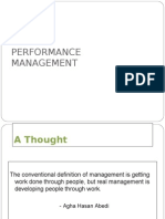 Performance Management PGDBA SEM 3