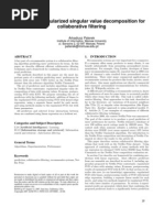 Download Improving Regularized Singular Value Decomposition for Collaborative Filtering by clickstone SN19345662 doc pdf