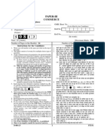 June 2013-Paper III (Commerce) QP