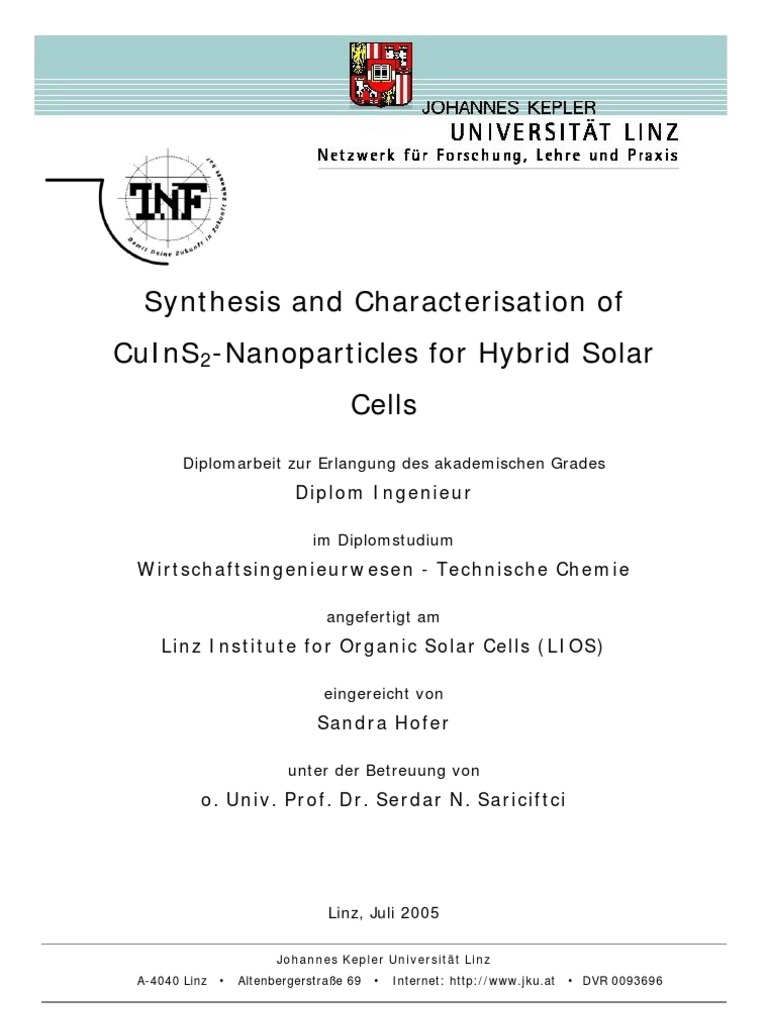 research paper about solar cells