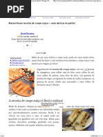 Maravilhosa receita de crepe suíço – uma delícia no palito!  Sempre Perfeito