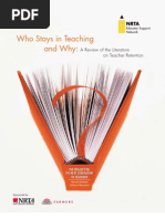 Download Who Stays in Teaching and Why by ttrb SN19350061 doc pdf
