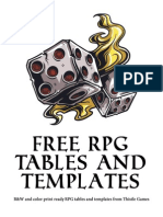 Free RPG Tables