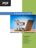 Download E-Retailing in India by Shailesh Bhadra SN193514087 doc pdf