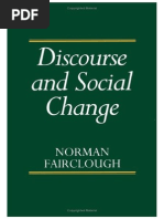 Download  Discourse and Social Change by Norman Faircloughpdf by Herbert Rodrigues SN193533535 doc pdf