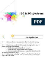 Career Centre 2G, 3G Spectrum