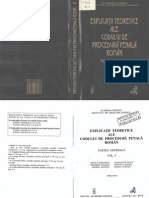 Explicaţii Teoretice Ale Codului de Procedură Penală Român - Partea Generală - Vol.v - V.Dongoroz