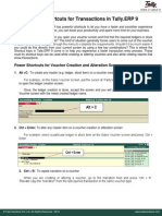 Power Shortcuts for Transactions