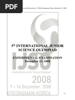 Download IJSO Question Paper 2008 Experimental by Science Olympiad Blog SN193567293 doc pdf