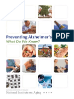 Preventing Alzheimers Disease 