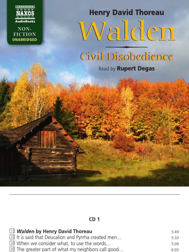 Thoreau Walden | Henry David Thoreau | Walden