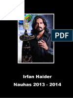 Irfan Haider 2013 - 2014