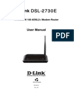 DSL-2730E T1 Manual v1.00 (DI)