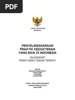 Download Penyelenggaraan Praktik Kedokteran Yang Baik Di Indonesia by Agit SN193616479 doc pdf