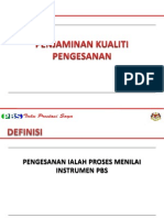 2 Penjaminan Kualiti - Pengesanan