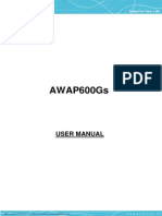 AWAP600Gs Manual