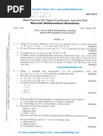 Discrete Mathematical Structures July 2013