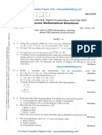 Discrete Mathematical Structures July 2013