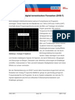 Die Technik Des Digital Terrestrischen Fernsehen (DVB-T) : Abbildung 1: Analoges TV Spektrum