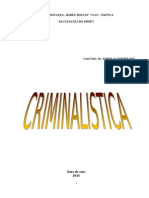NOTE CURS Criminalistica, 2013
