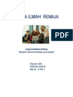Download Contoh Karya Ilmiah Remaja Tentang Sampah Di Indonesia by Fakhria Khalid SN193646976 doc pdf