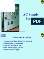 AC Supply System For Thermal Power Plant