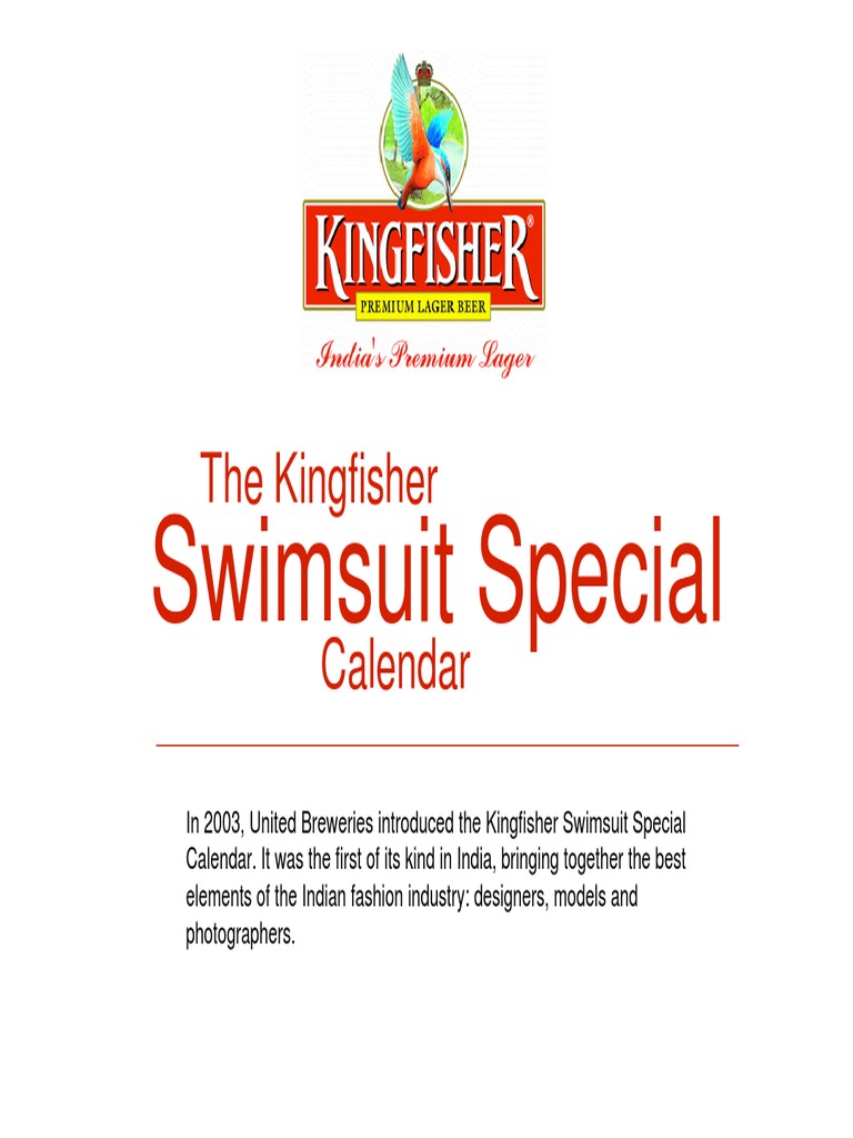 Kingfisher Calendar PDF Business