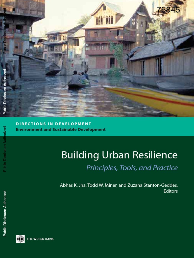 Building Urban Resilience Pdf Climate Resilience Risk Management