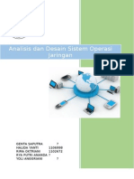 Analisis Dan Desain Sistem Operasi Jaringan