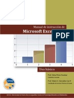 Manual de Instrucción de Microsoft Excel 2010 PDF