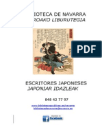 Guía de autores y obras de la literatura japonesa