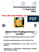 World Breastfeeding Week 2011