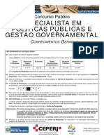 EPPGG - Conhecimentos Gerais