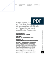 Evaluative Criteria - Denim Design Journal