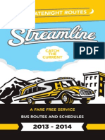 Streamline Bus Schedules