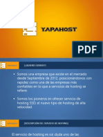 Brochure YapaHost - Hosting SSD