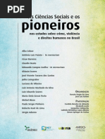 As Ciências Sociais e os pioneiros nos estudos sobre crime, violência e direitos humanos no Brasil