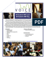 2014-2015 VOICE Charter School